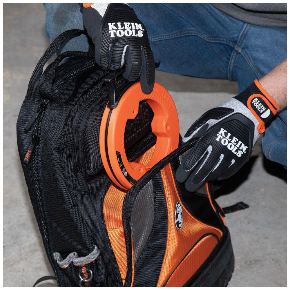 Klein Tools 25′ Wide Steel Fish Tape - Ascmtools