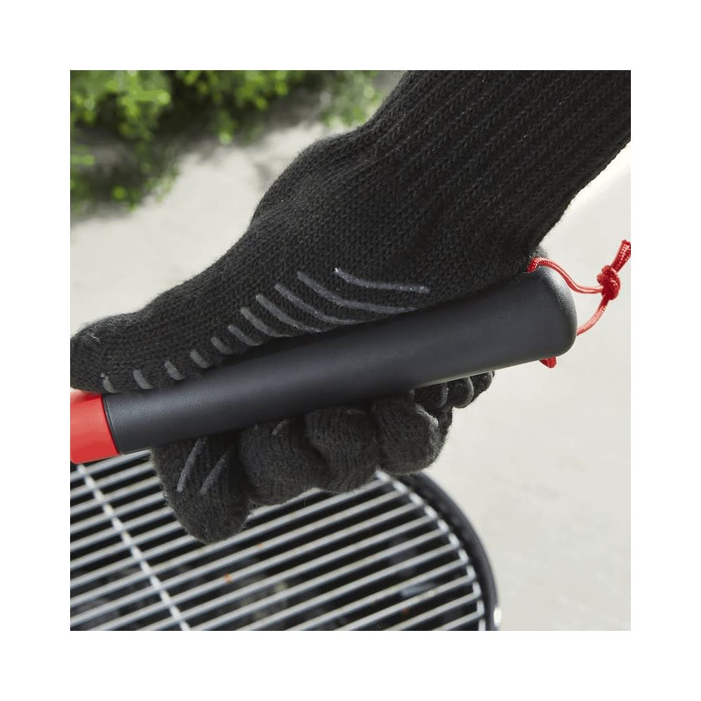 Weber 12″ Three-Sided Bristle Grill Brush - Ascmtools