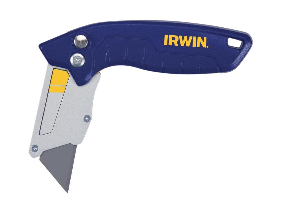 Irwin ProFlip Utility Knife Compact Fixed Blade Folding - Ascmtools