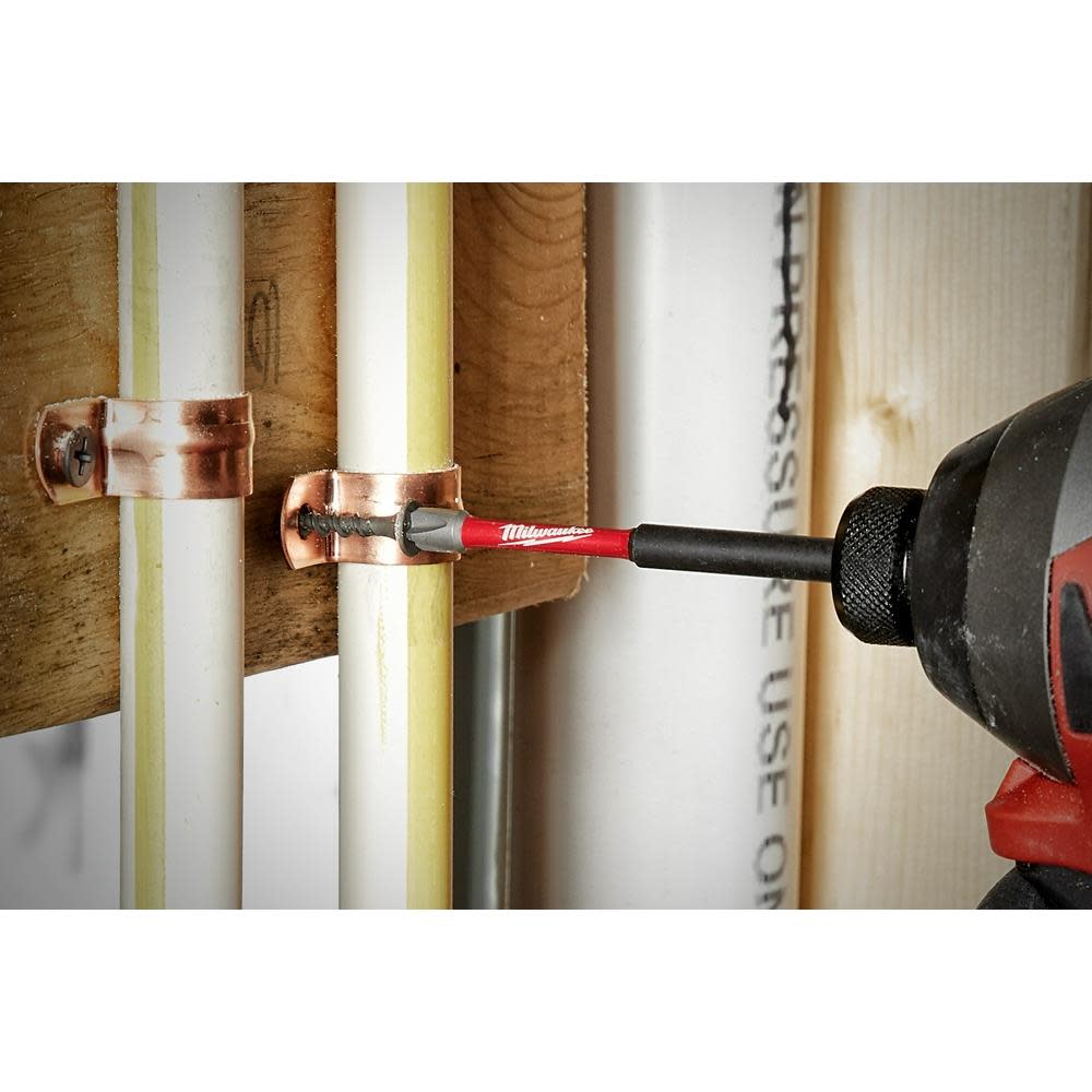 Milwaukee SHOCKWAVE 2 in. Impact Phillips #2 Power Bits (15-Piece Contractor Pack) - Ascmtools