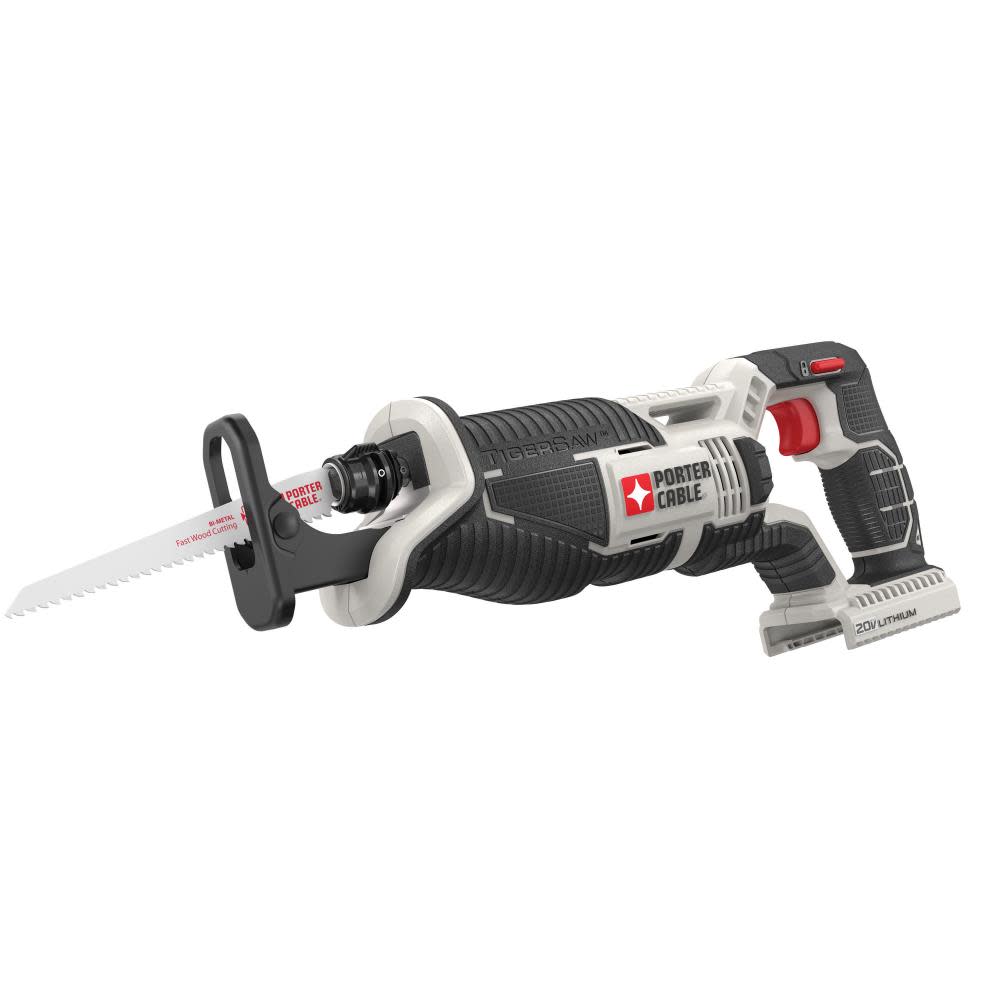 Porter Cable 20-volt Variable Speed Cordless Reciprocating Saw (Bare Tool) - Ascmtools
