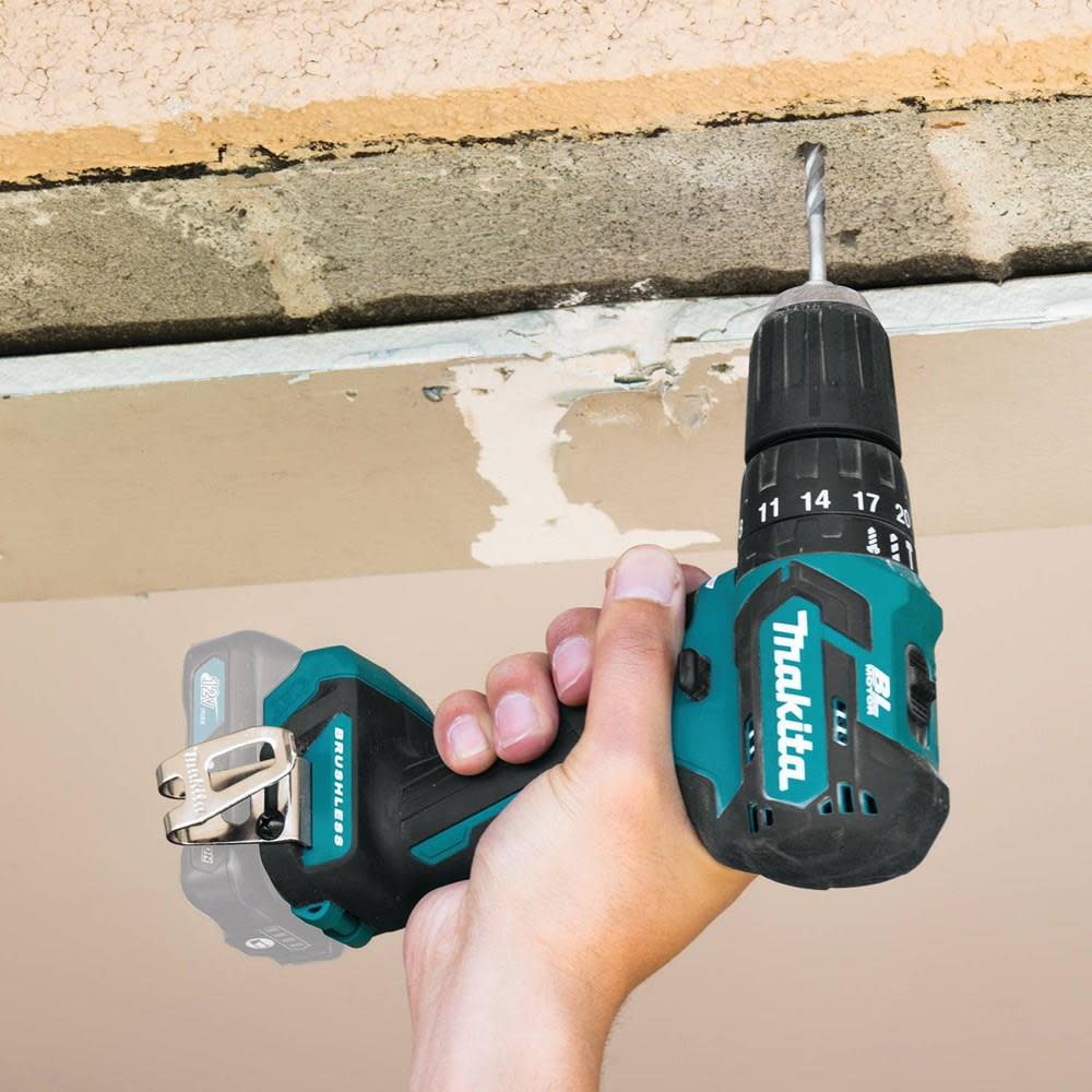 Makita 12V Max CXT 3/8″ Hammer Drill Driver Bare Tool - Ascmtools