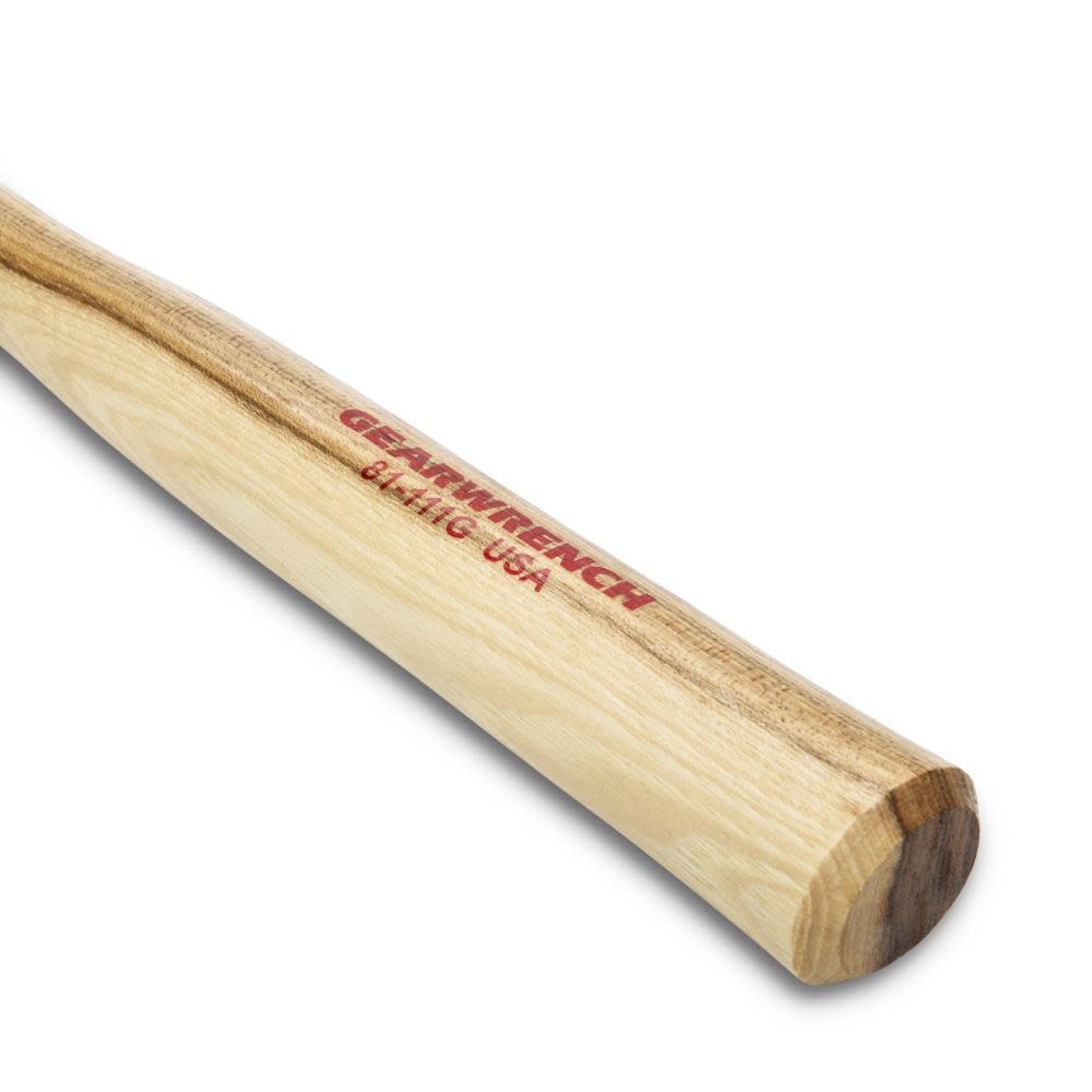 GEARWRENCH Hammer Brass with Hickory Handle 16 oz - Ascmtools