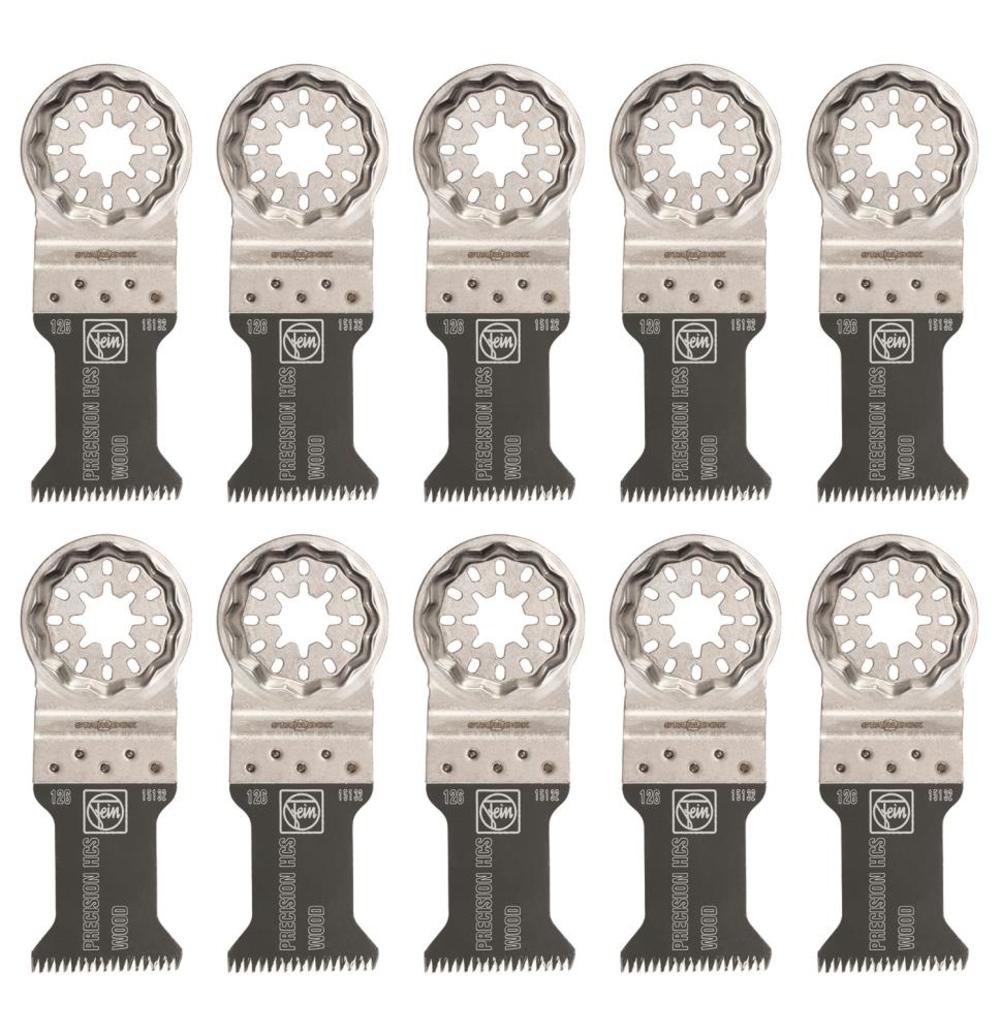 Fein StarLock E-Cut 126 Precision Saw Blade for All Wood Materials Plasterboard and Soft Plastics - Ascmtools