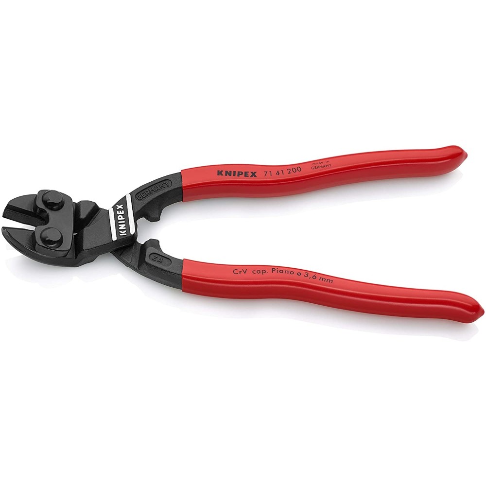 Knipex Bolt Cutter 20 Degree Cobolt Compact 200mm - Ascmtools