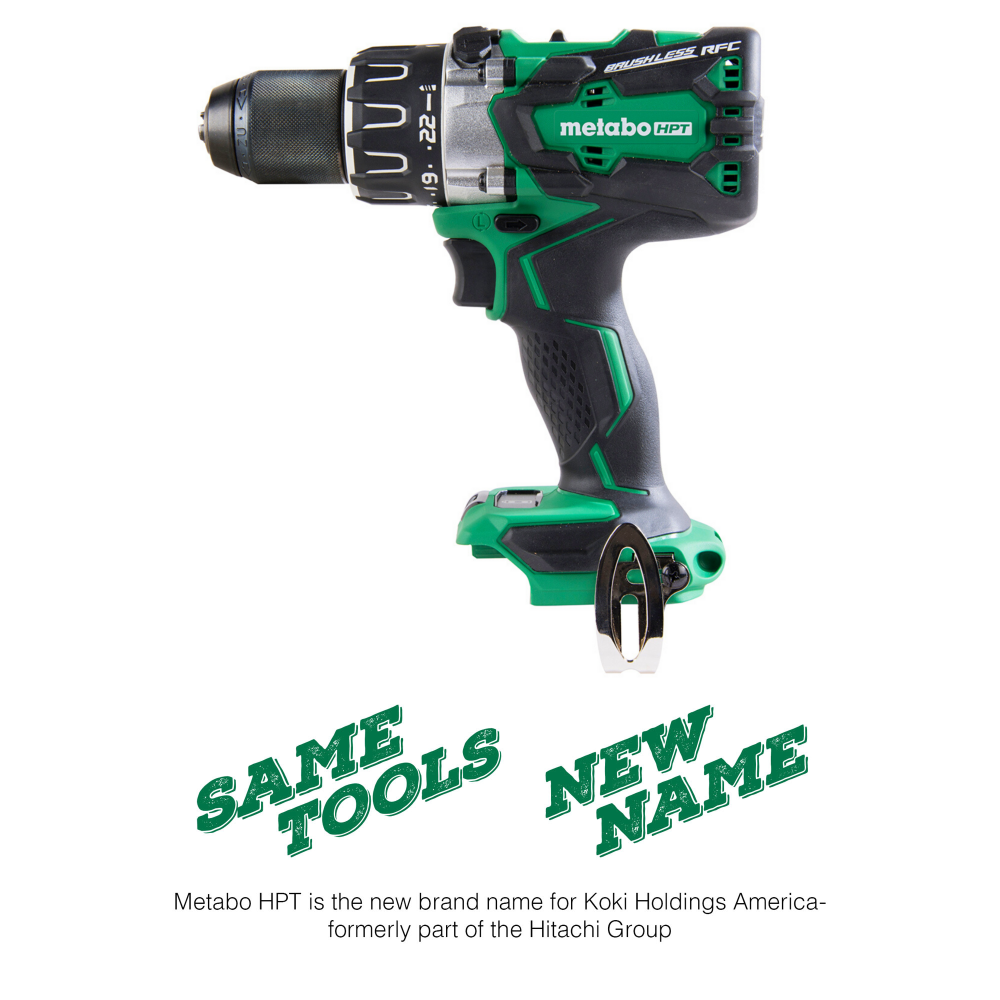 Metabo HPT 18 Volt Brushless Driver Drill Bare Tool - Ascmtools