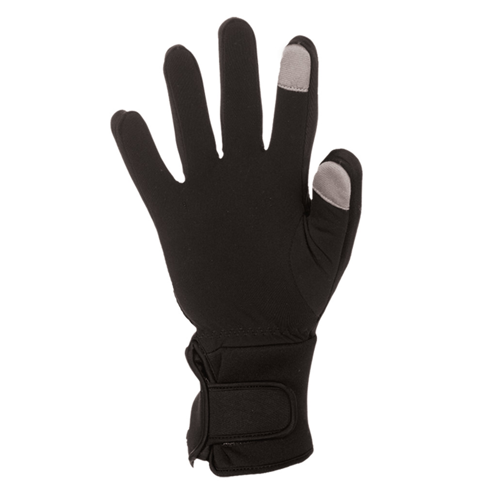Mobile Warming Heated Gloves Liner Unisex 7.4 Volt Black Small - Ascmtools
