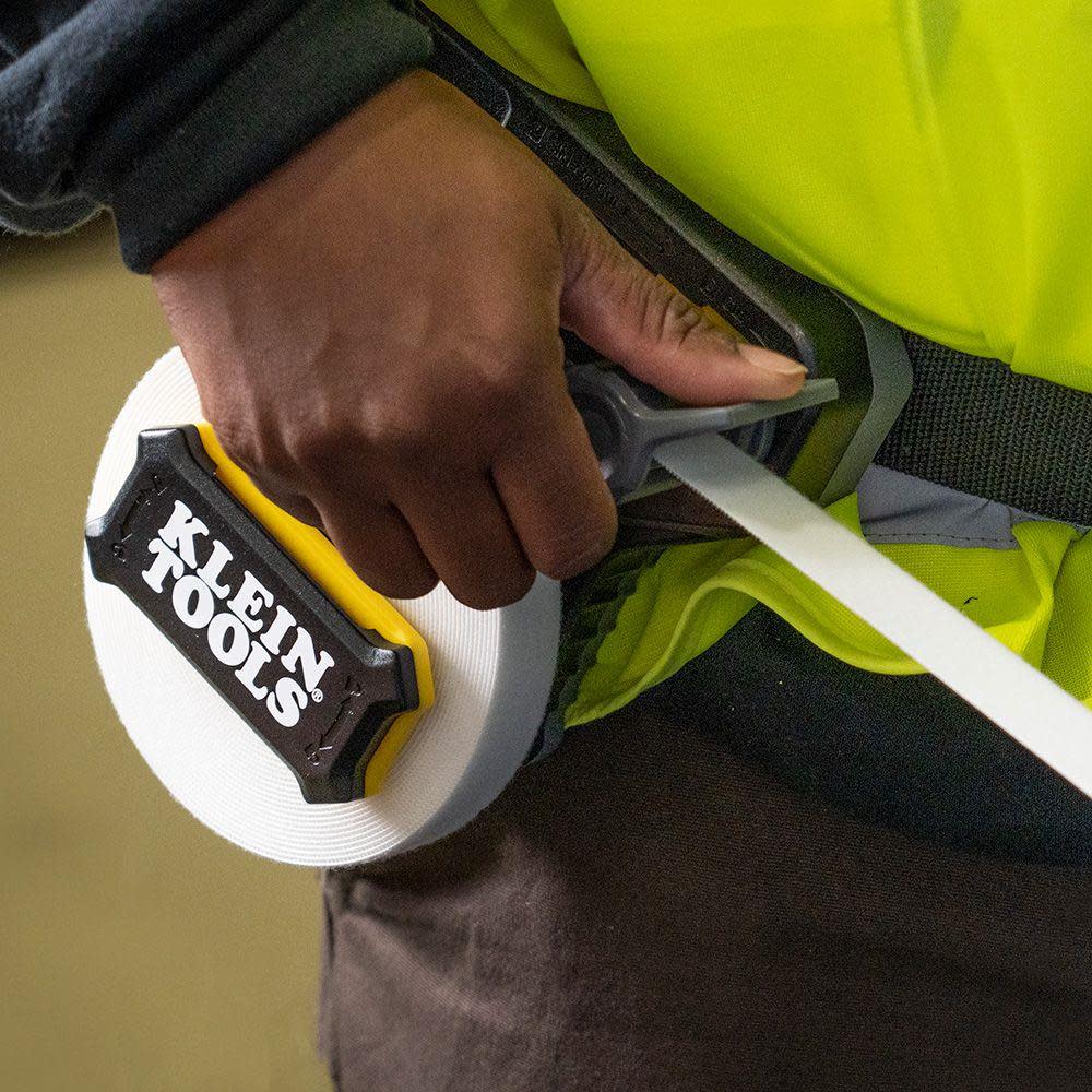 Klein Tools Hook & Loop Roll 3/4″ x 25′ White - Ascmtools
