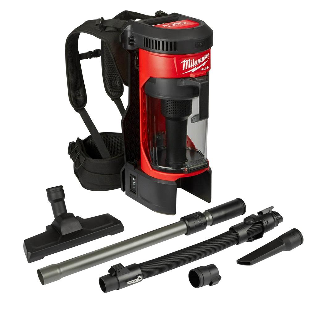 Milwaukee M18 FUEL 3-in-1 Backpack Vacuum - Ascmtools