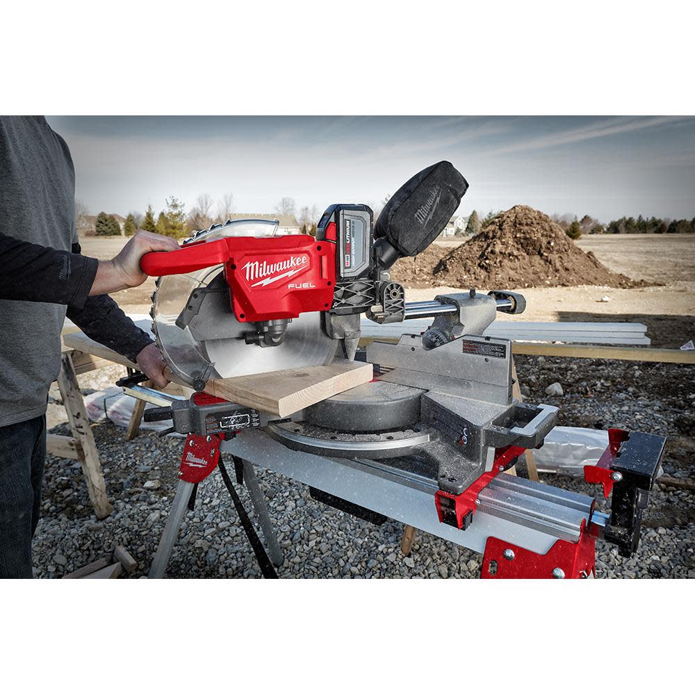 Milwaukee M18 FUEL 12″ Dual Bevel Sliding Compound Miter Saw Reconditioned - Ascmtools