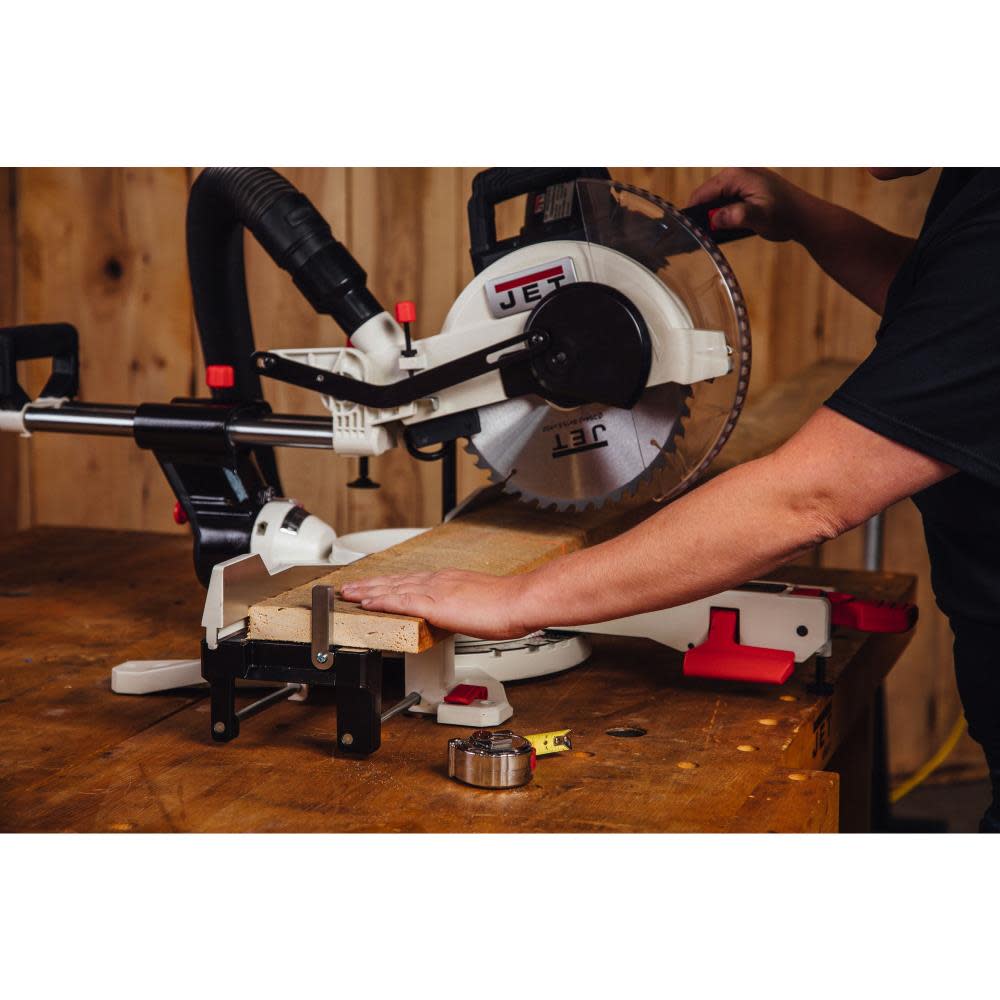JET 10″ Sliding Dual Bevel Compound Miter Saw - Ascmtools