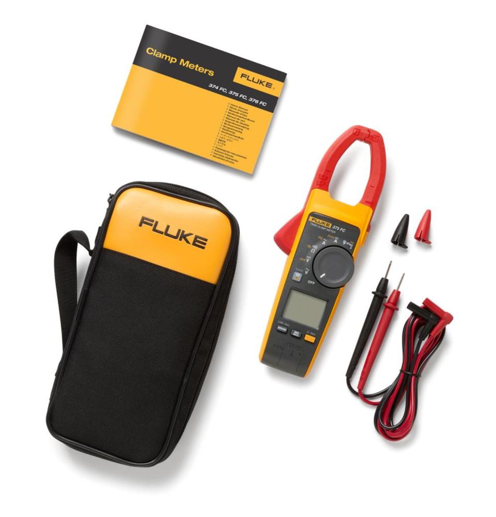 Fluke 375 FC True-RMS AC/DC Clamp Meter - Ascmtools