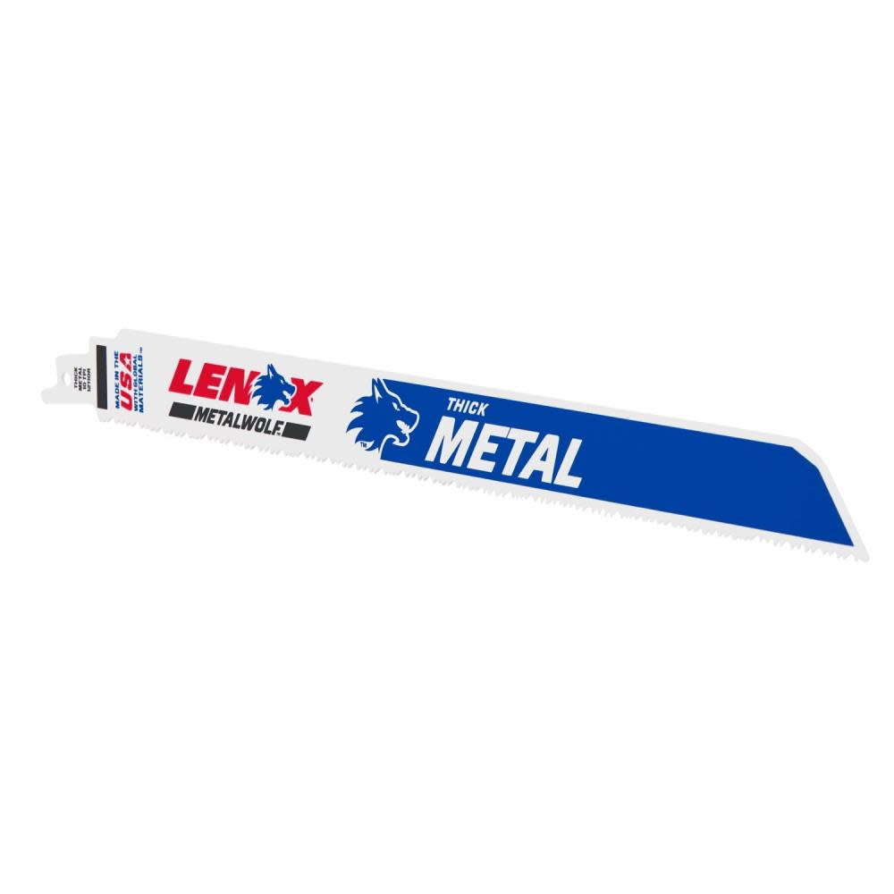 Lenox Reciprocating Saw Blade B12110R 12″ X 1″ X .042″ X 10 TPI 25pk - Ascmtools