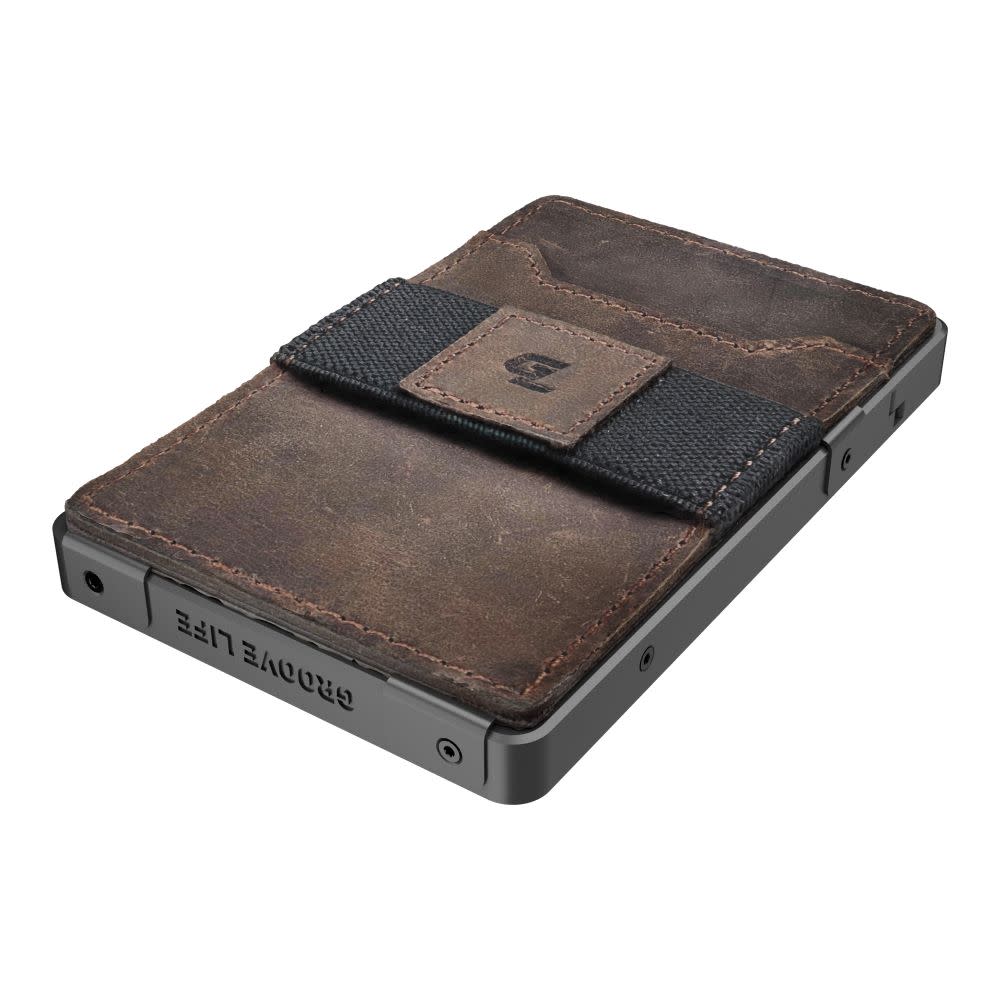 Groove Life Wallet Gun Metal Money Clip - Ascmtools