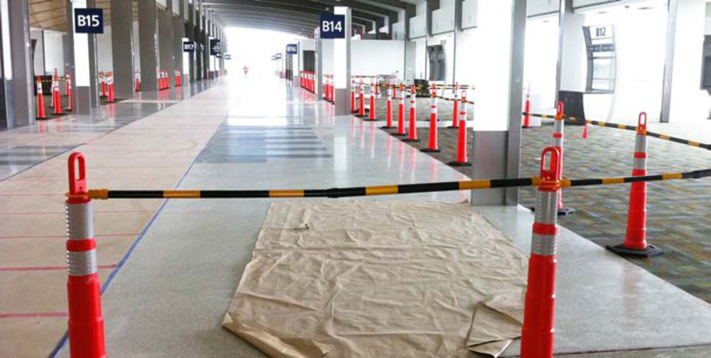 Vizcon 42 In. Looper Cone with 16 lb. Base - Ascmtools