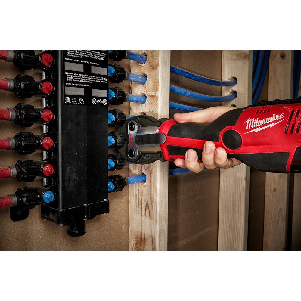 Milwaukee 1/2″ PEX Crimp (F1807 & F2159) Jaw for M12 FORCE LOGIC Press Tool - Ascmtools
