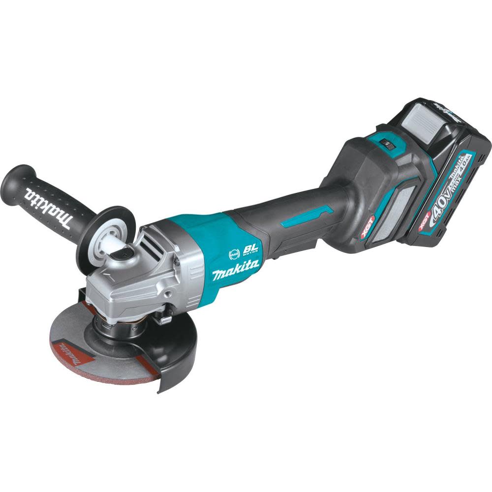Makita XGT 40V max Paddle Switch Angle Grinder Kit 4 1/2 / 5″ - Ascmtools