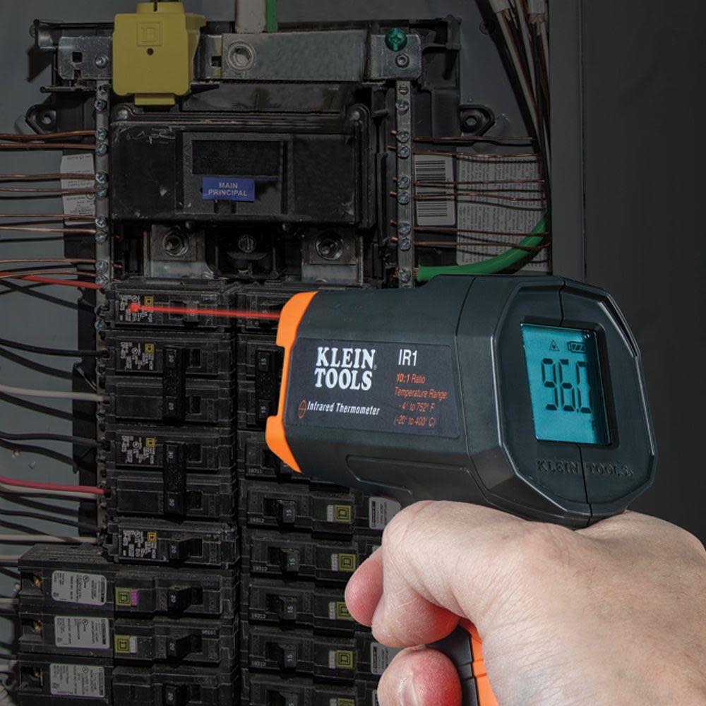 Klein Tools Infrared Thermometer with Laser - Ascmtools