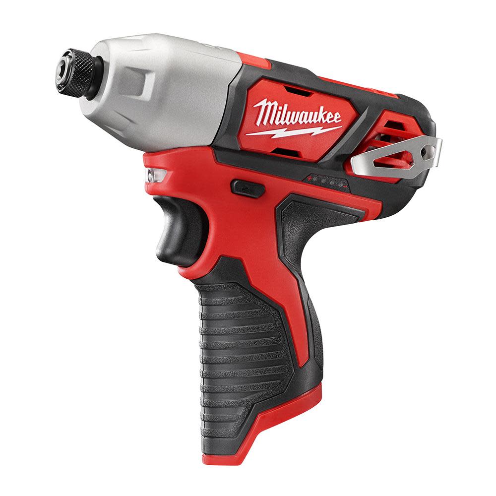 Milwaukee M12 1/4 In. Hex Impact Driver (Bare Tool) - Ascmtools