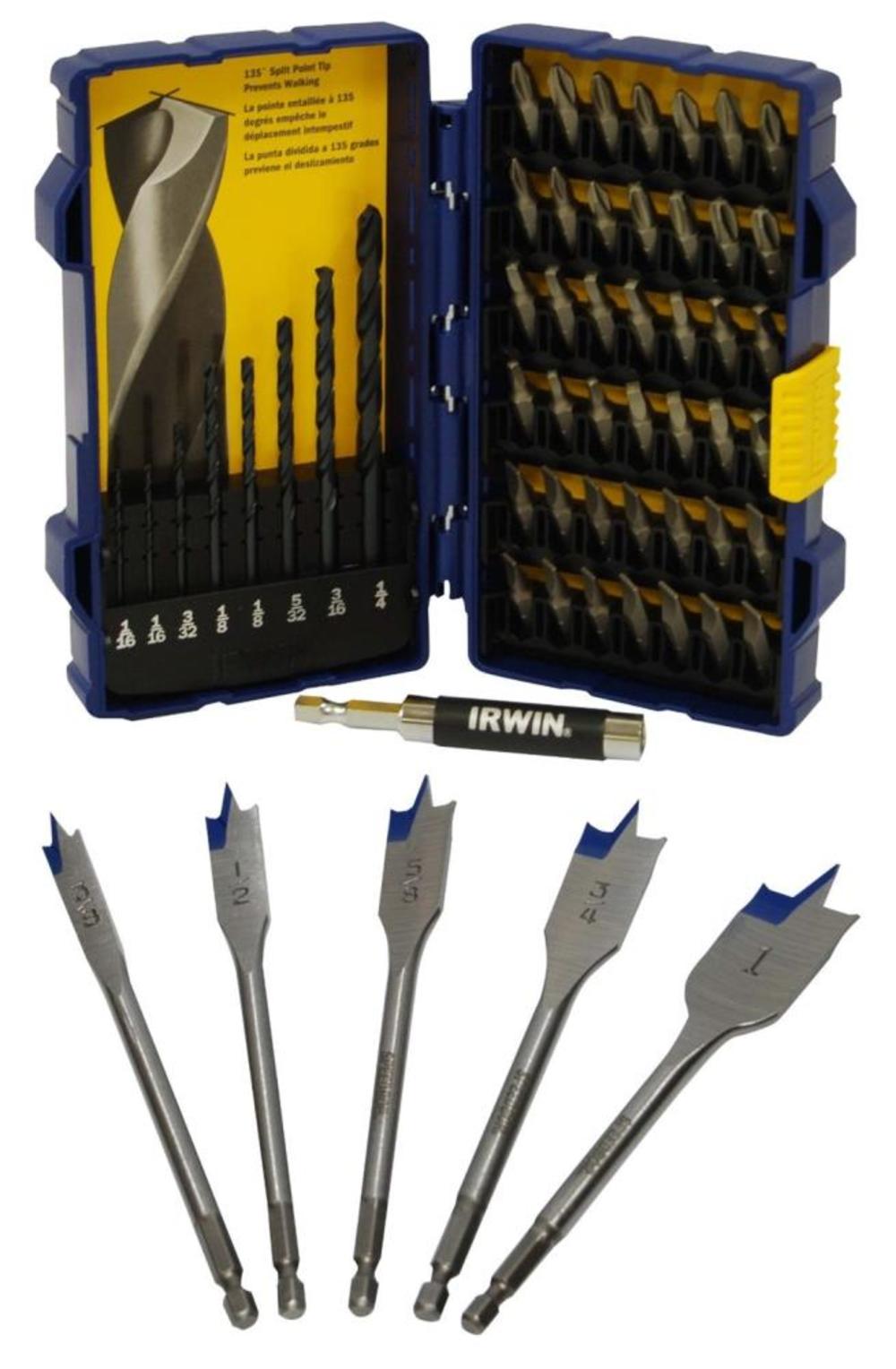 Irwin 56pc Drill Drive Set - Ascmtools