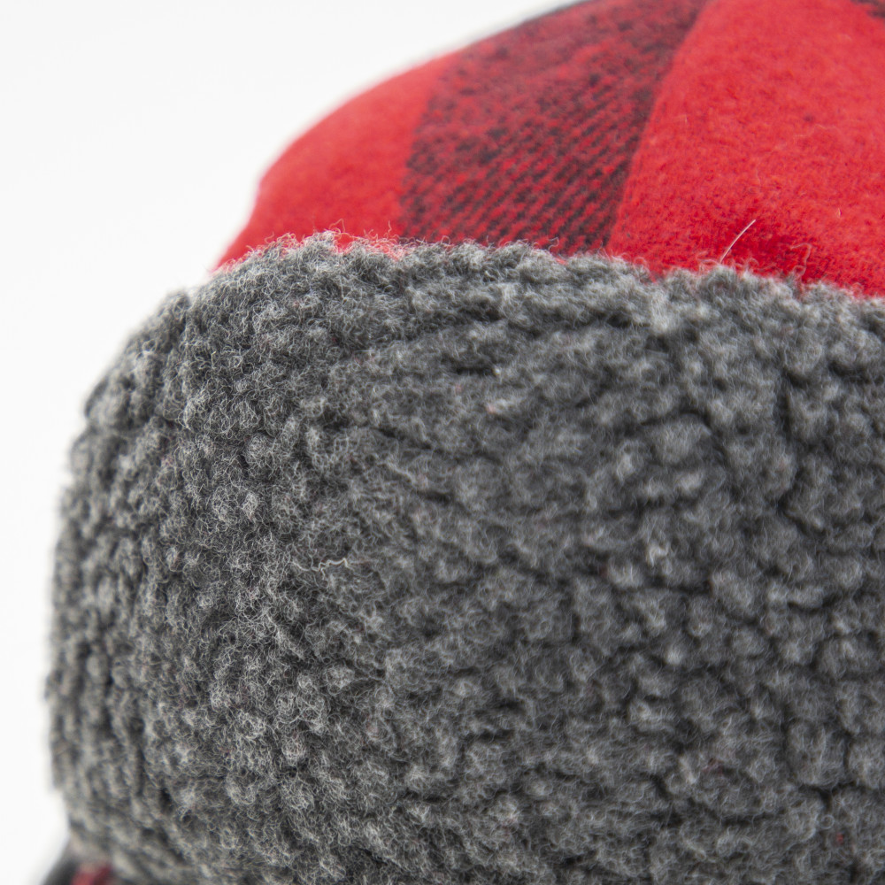 Eskimo Plaid Alaskan Sherpa Hat Youth - Ascmtools