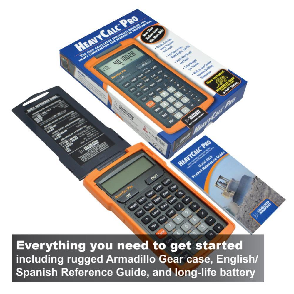 Calculated Industries Heavy Construction Math Calculator - Ascmtools