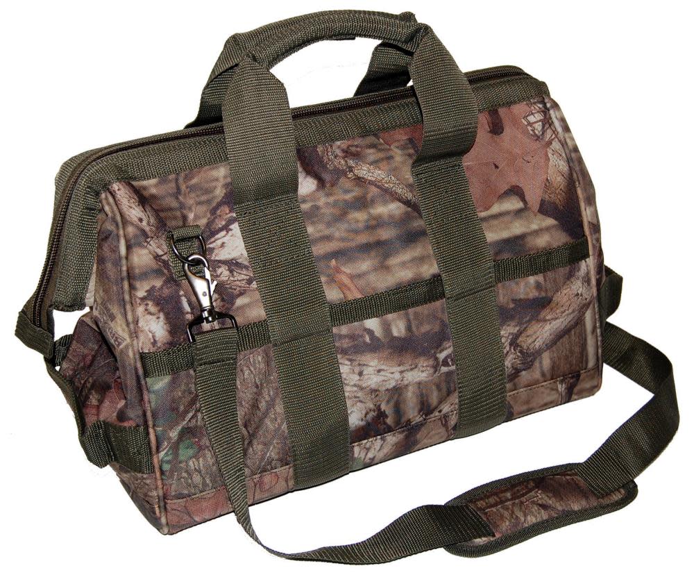 Bucket Boss Camo Gatemouth 16 Tool Bag - Ascmtools