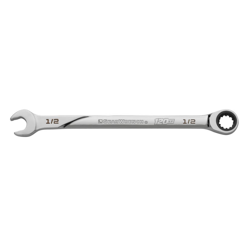 GEARWRENCH 120XP Combination Ratcheting Wrench Universal Spline XL 1/2 In. - Ascmtools