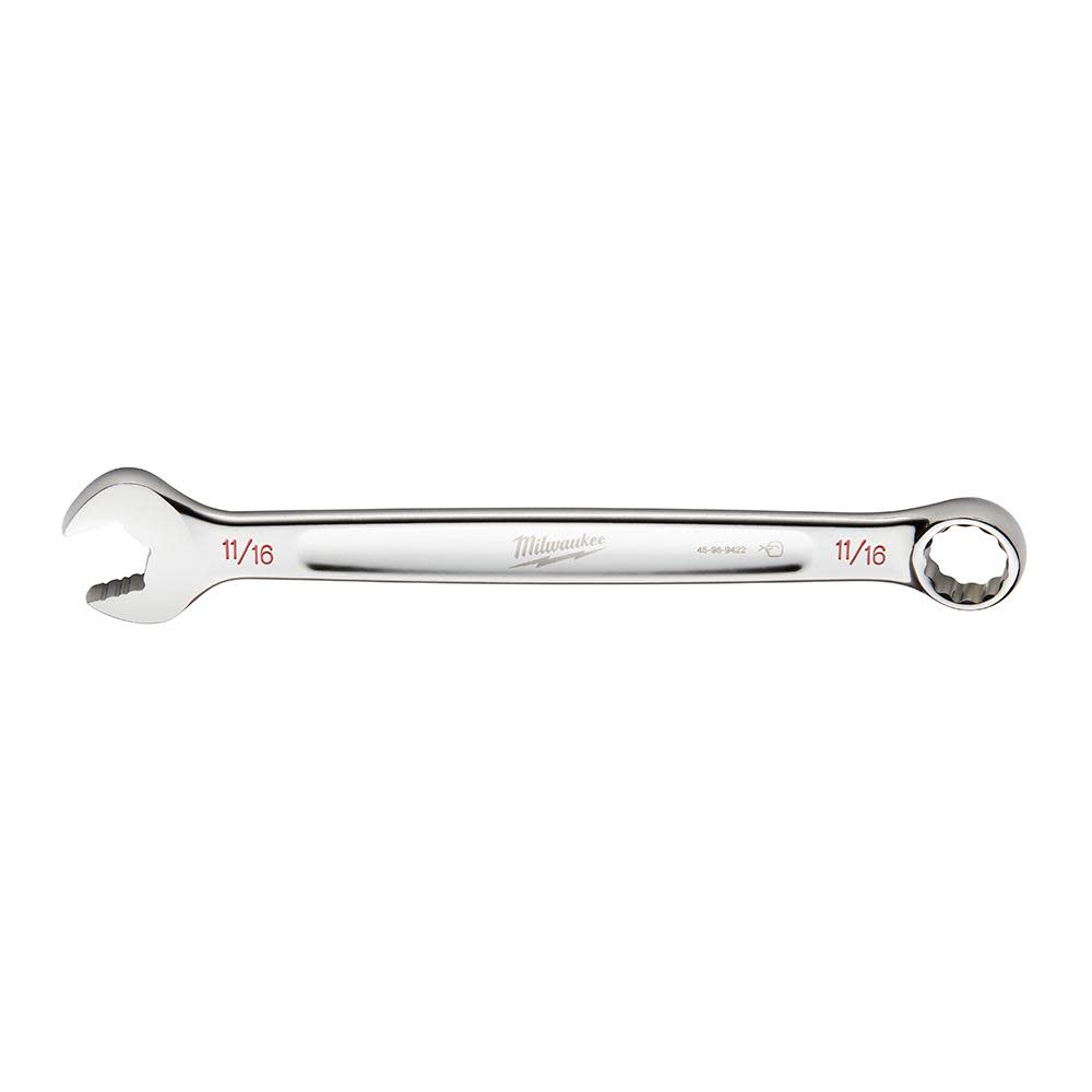 Milwaukee 11/16 in. SAE Combination Wrench - Ascmtools