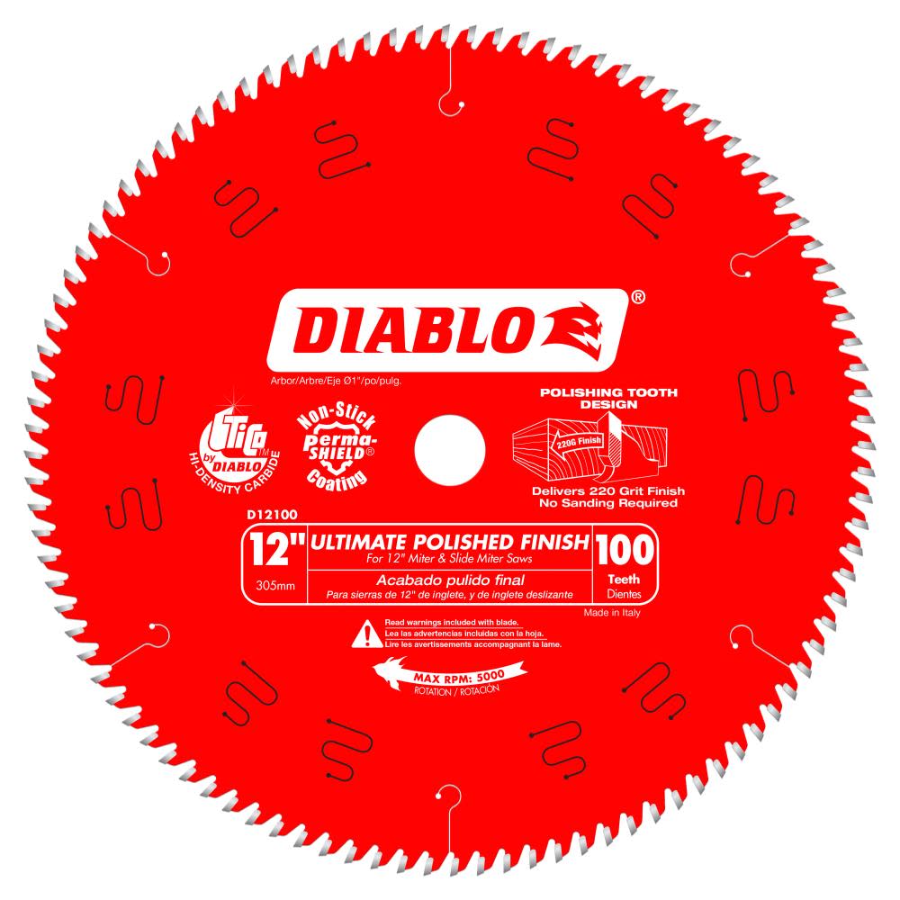 Diablo Tools Ultimate Polished Finish Saw Blade - Ascmtools