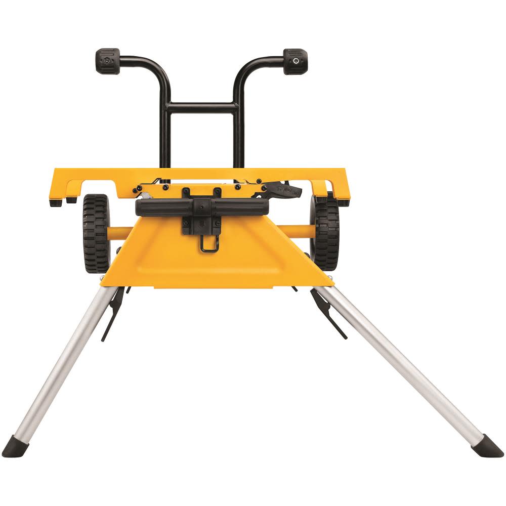 DEWALT 8 1/4″ Compact Jobsite Table Saw with Rolling Stand Bundle - Ascmtools