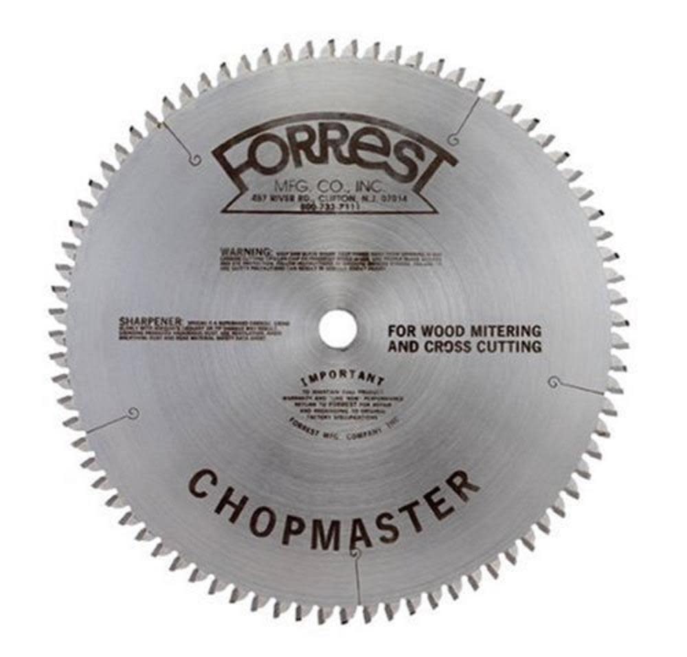 Forrest ChopMaster 10 In. Blade - Ascmtools