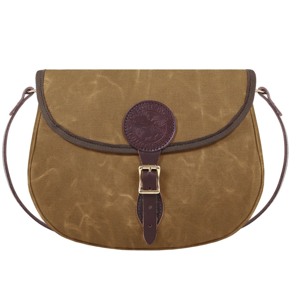 Duluth Pack 6 Liters Capacity Waxed Khaki Large Standard Shell Purse - Ascmtools