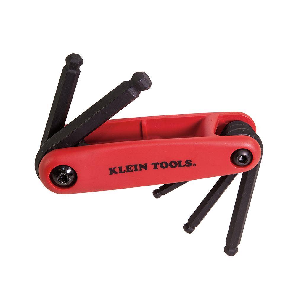 Klein Tools Five Key Ball Hex Set Metric - Ascmtools