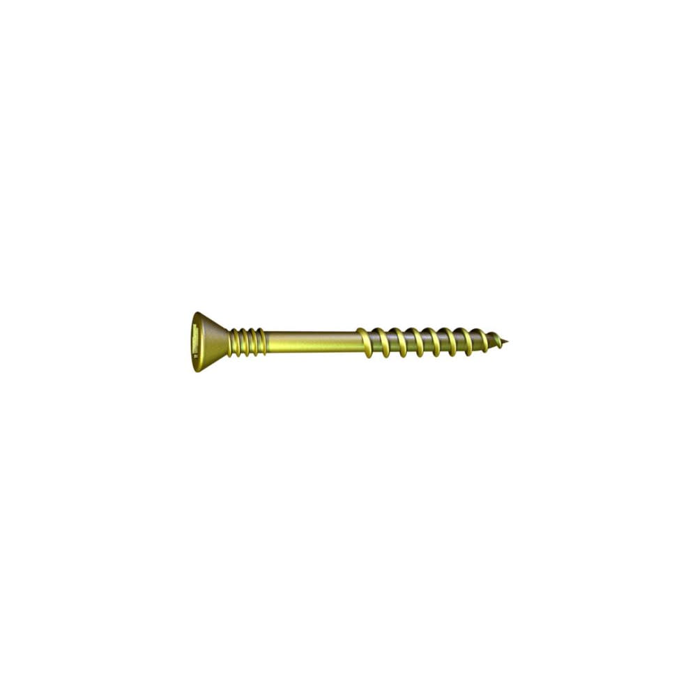 Grabber Construction Products #8 x2 in. Flat Head Collated Zinc Yellow Sub Floor Screw - Ascmtools