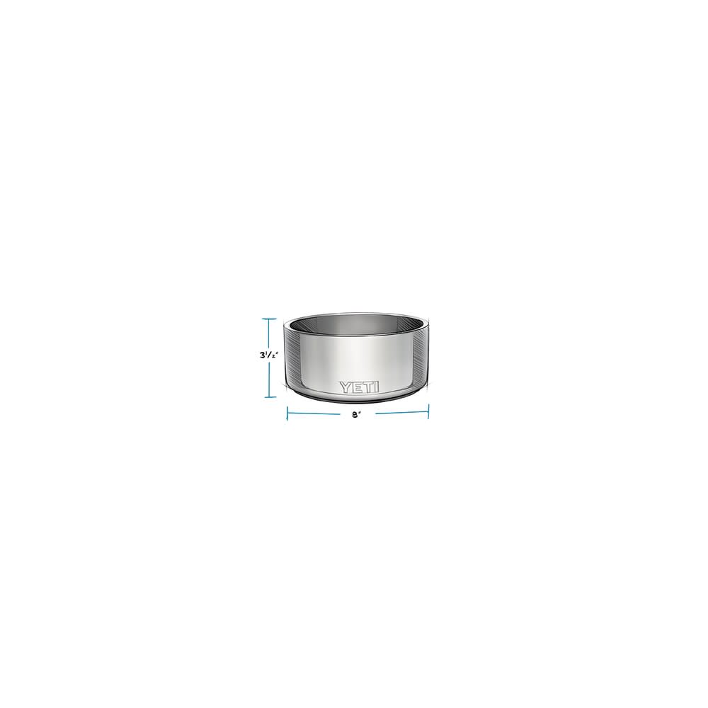 Yeti Navy Blue Boomer 8 Dog Bowl - Ascmtools