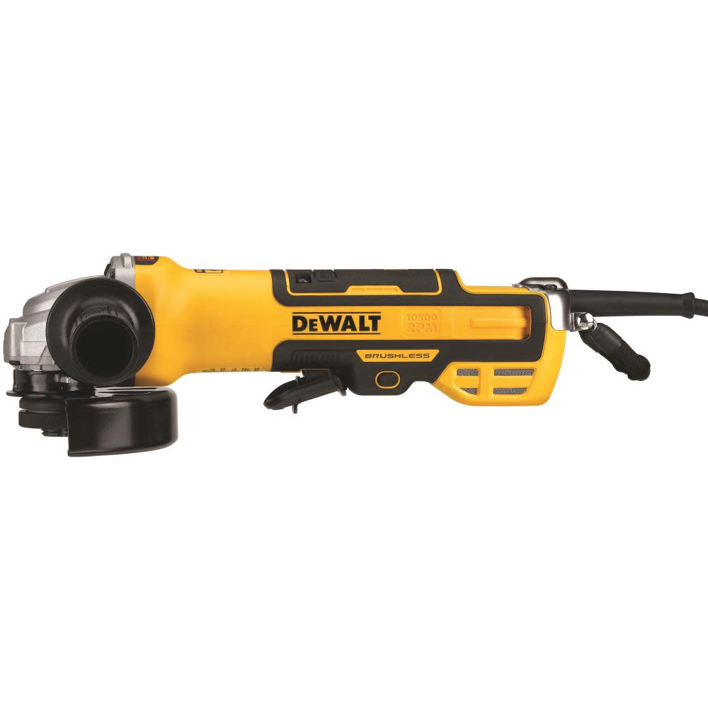DEWALT 5″ Angle Grinder with Kickback Brake No Lock On - Ascmtools