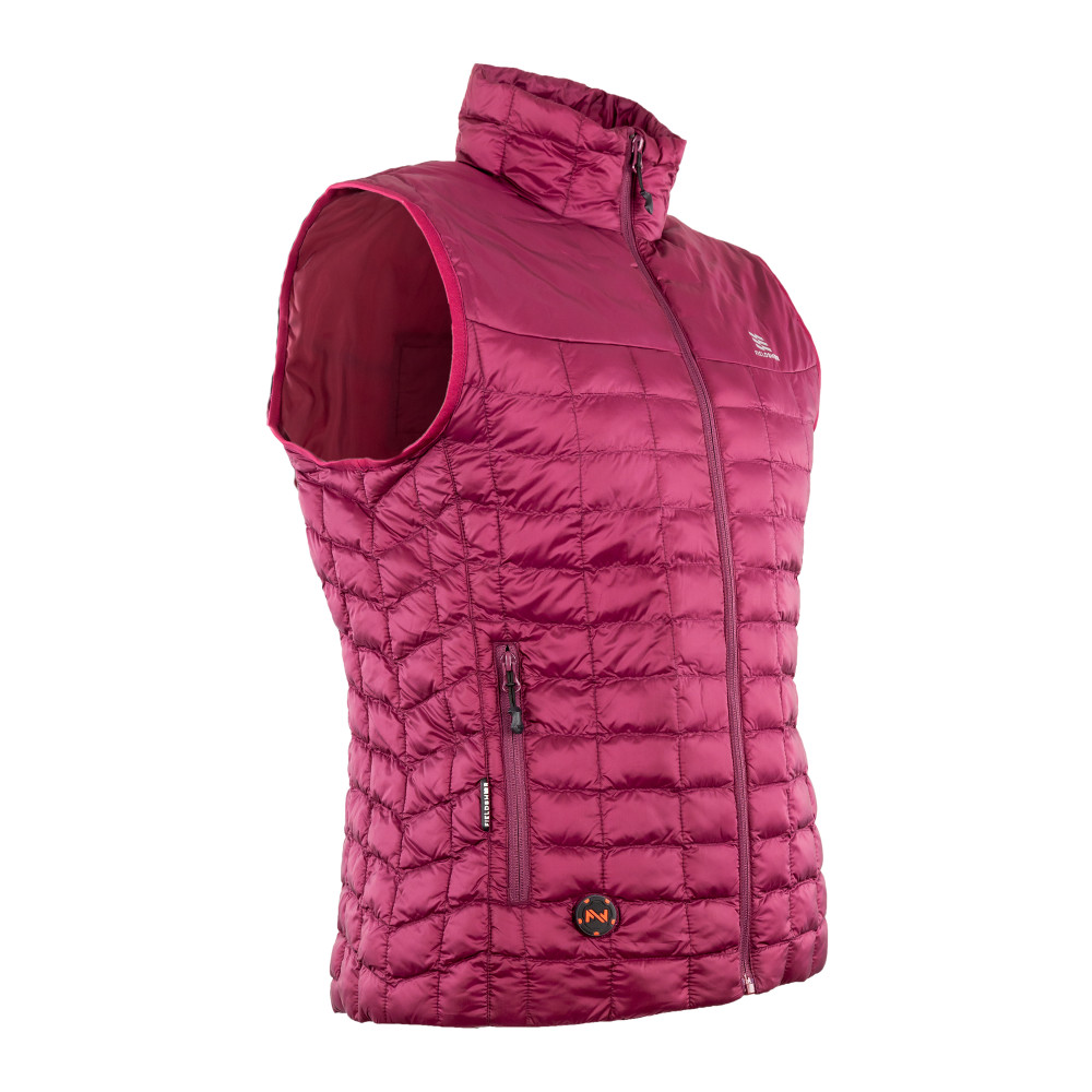 Mobile Warming Backcountry Vest Womens 7.4V Burgundy Large - Ascmtools