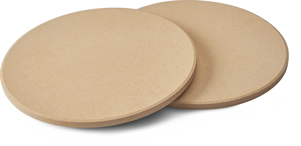 Napoleon 10 Inch Personal Sized Pizza/Baking Stone Set - Ascmtools