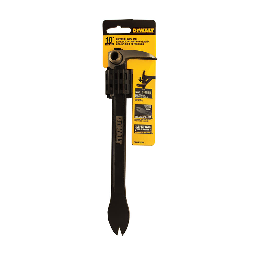 DEWALT 10 In. Claw Bar - Ascmtools