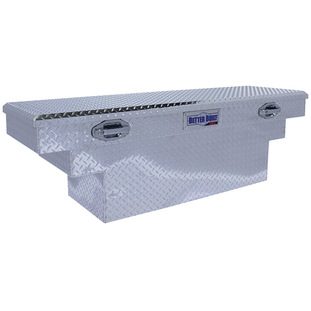Better Built 61.5″ SEC Saddle Truck Tool Box DEEP UNIVERSAL BRITE ALUMINUM - Ascmtools