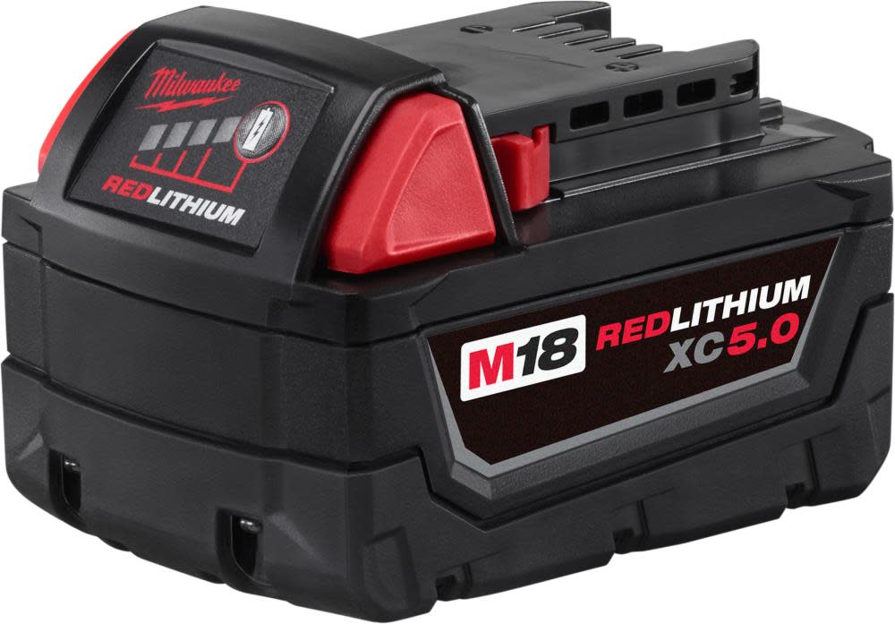Milwaukee M18 ROVER Dual Power Flood Light with REDLITHIUM XC Battery Bundle - Ascmtools