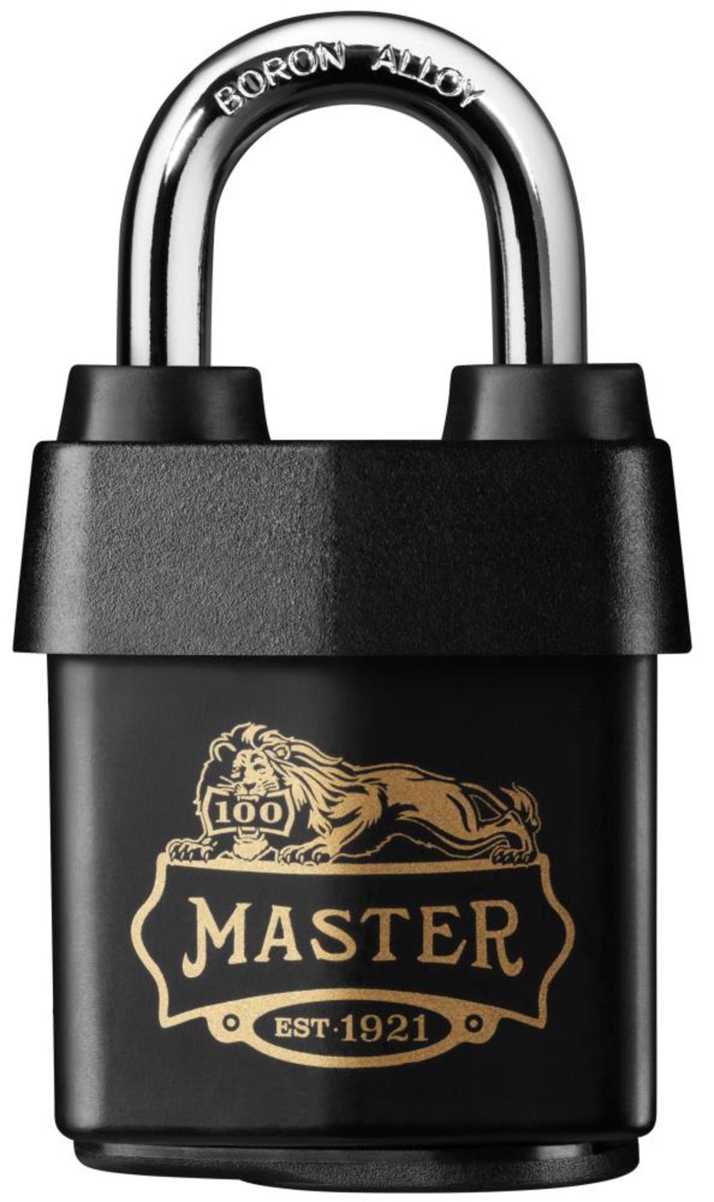 Master Lock 100 Year Celebration Limited Edition Wide Covered Laminated Steel Padlock 2 1/8″ - Ascmtools