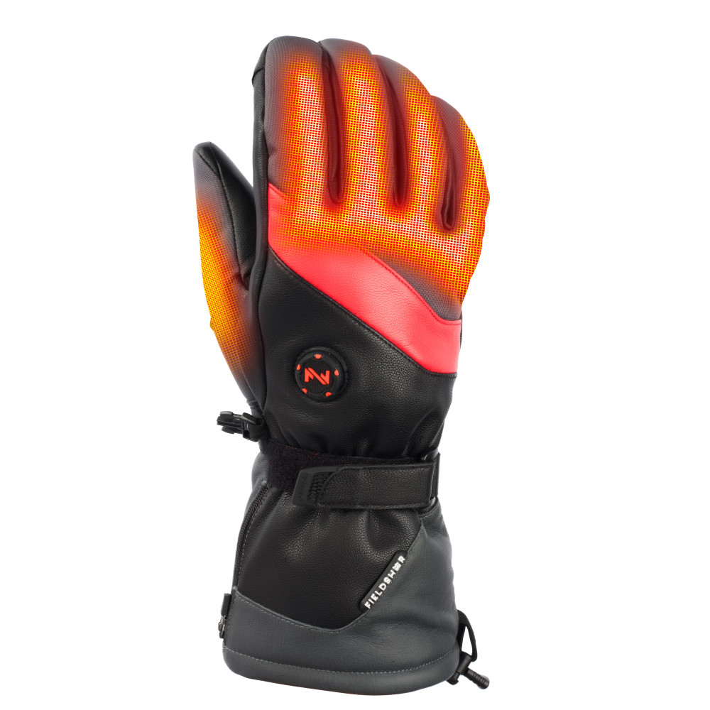 Mobile Warming Slope Style Heated Gloves Unisex 7.4 Volt Gray 3X - Ascmtools