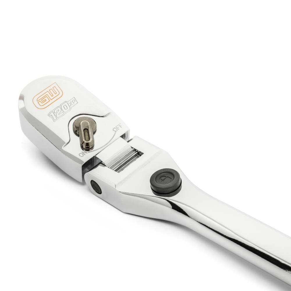 GEARWRENCH Ratchet 1/2″ Drive 120XP Dual Material Handle Locking Flex Head 19″ - Ascmtools