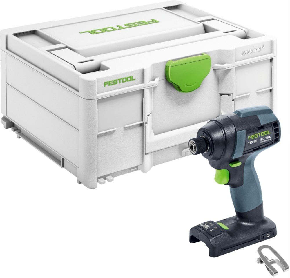 Festool Cordless Impact Driver TID 18-Basic US - Ascmtools