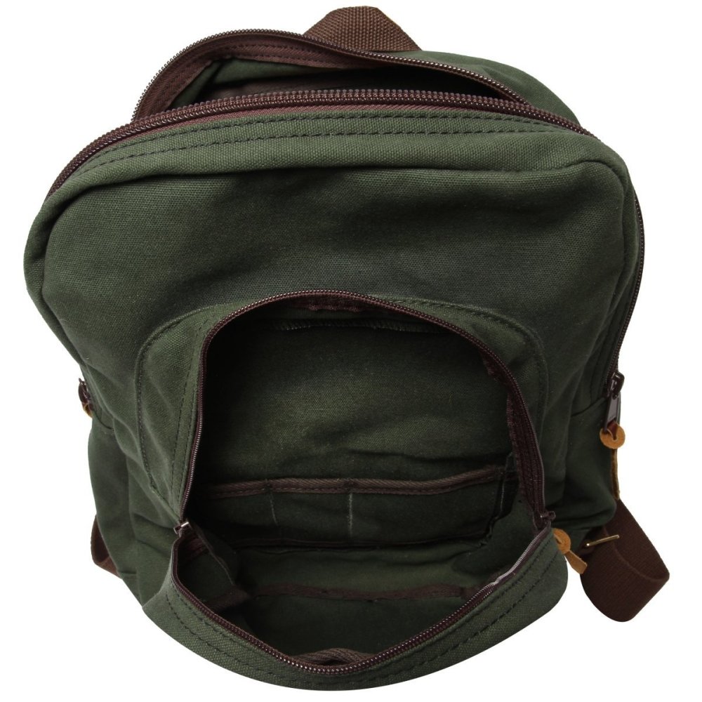 Duluth Pack 12 Liter Capacity Olive Drab Medium Standard Backpack - Ascmtools