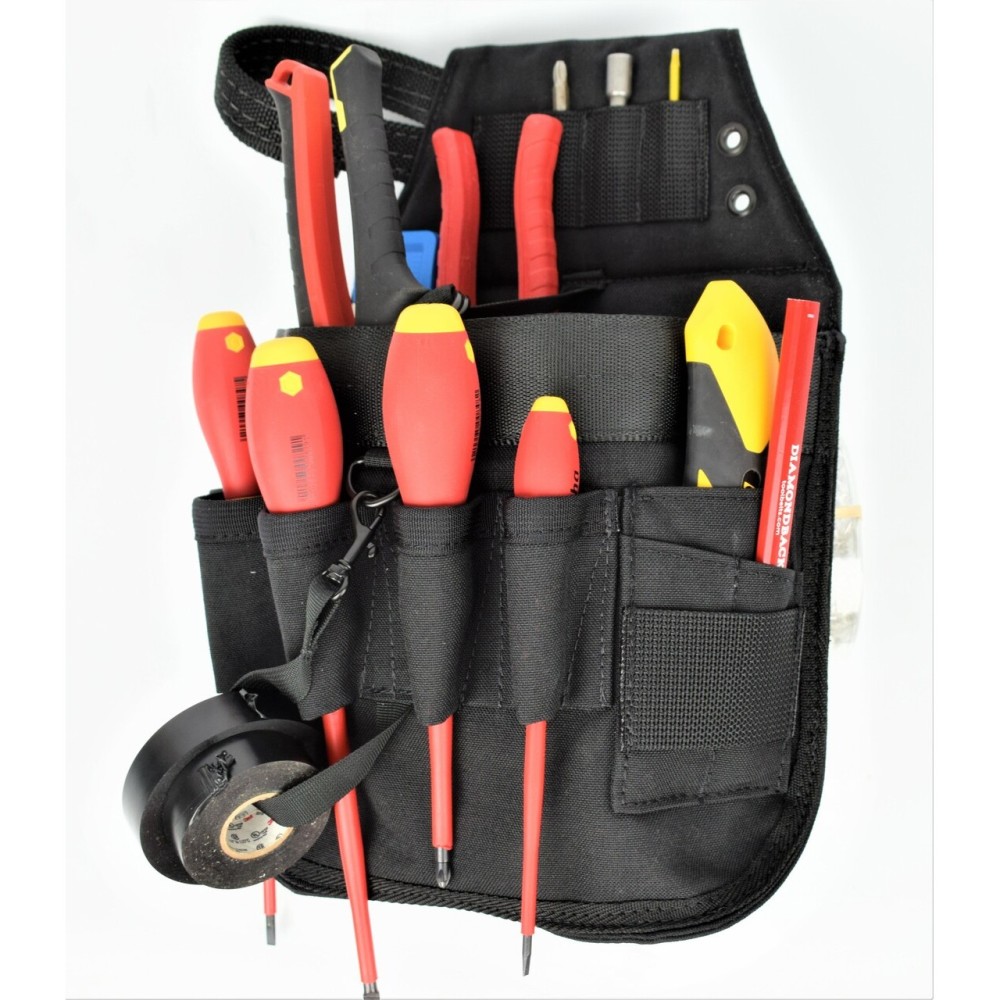 Diamondback Toolbelts Black Right Side Niko Tool Pouch - Ascmtools