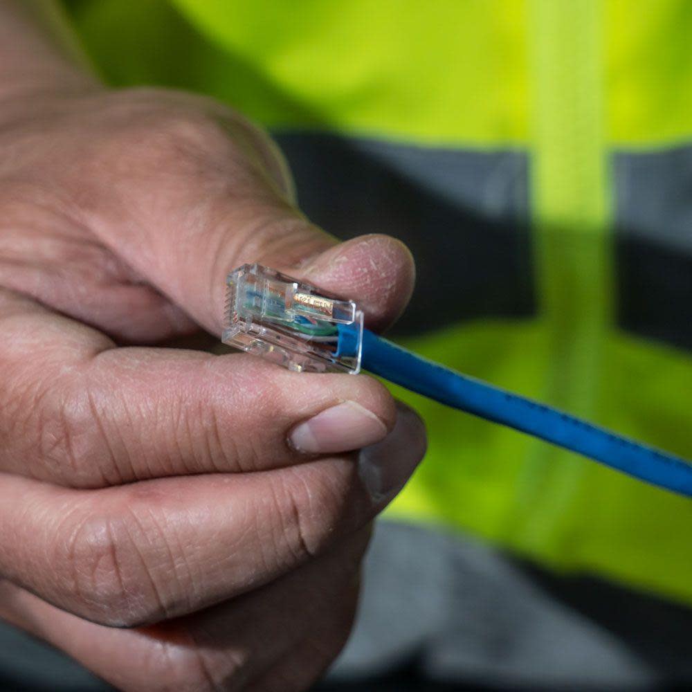 Klein Tools Pass-Thru Data Plug CAT6 200 Pk - Ascmtools