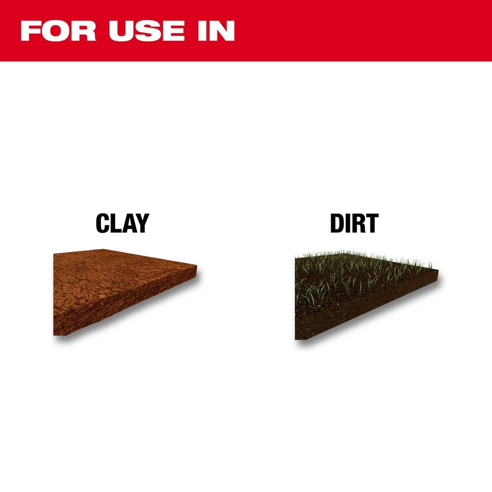 Milwaukee SDS-Max 9-3/4 in. Demolition Ground Rod - Ascmtools